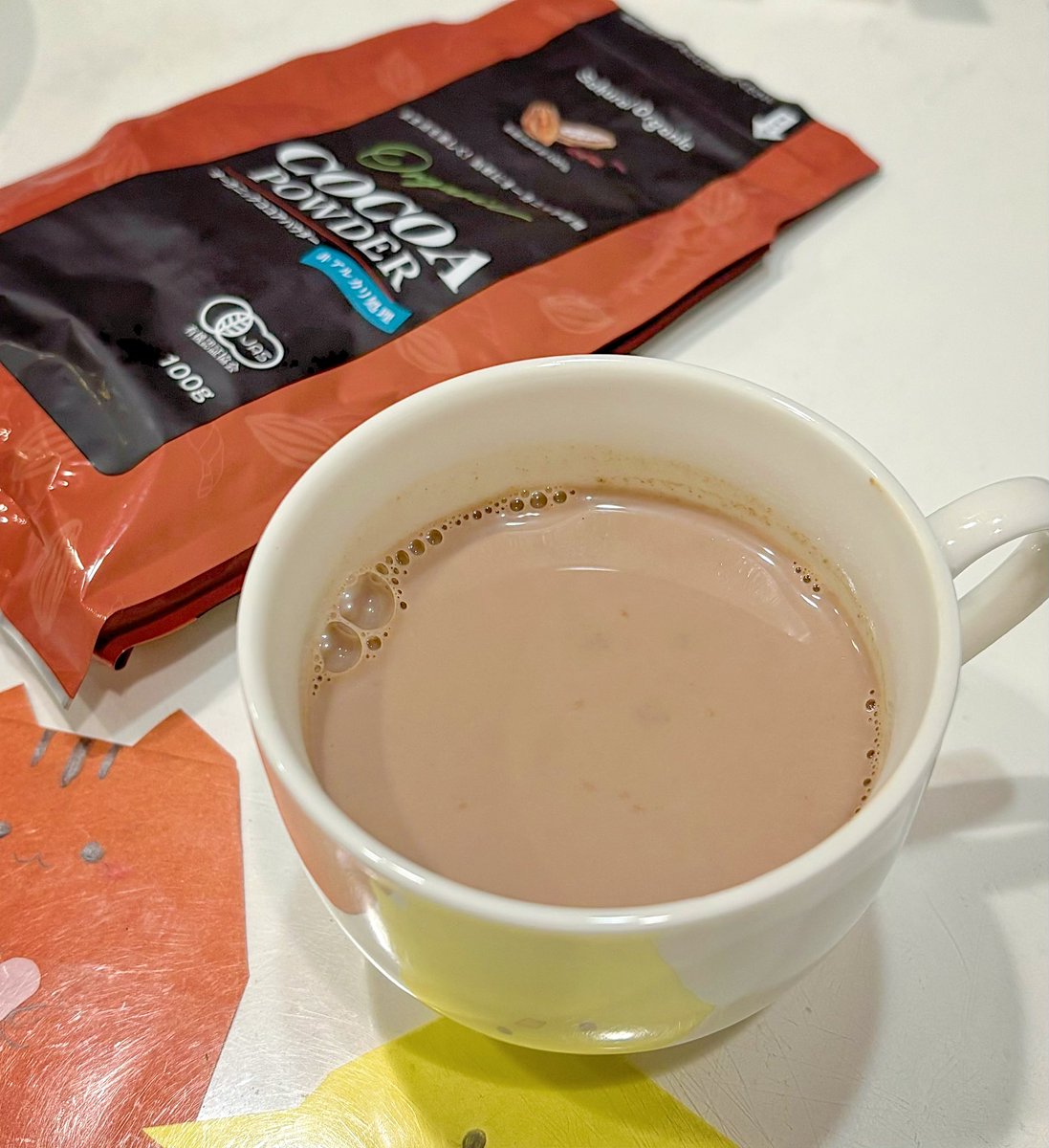 ココア作ったよ🍫