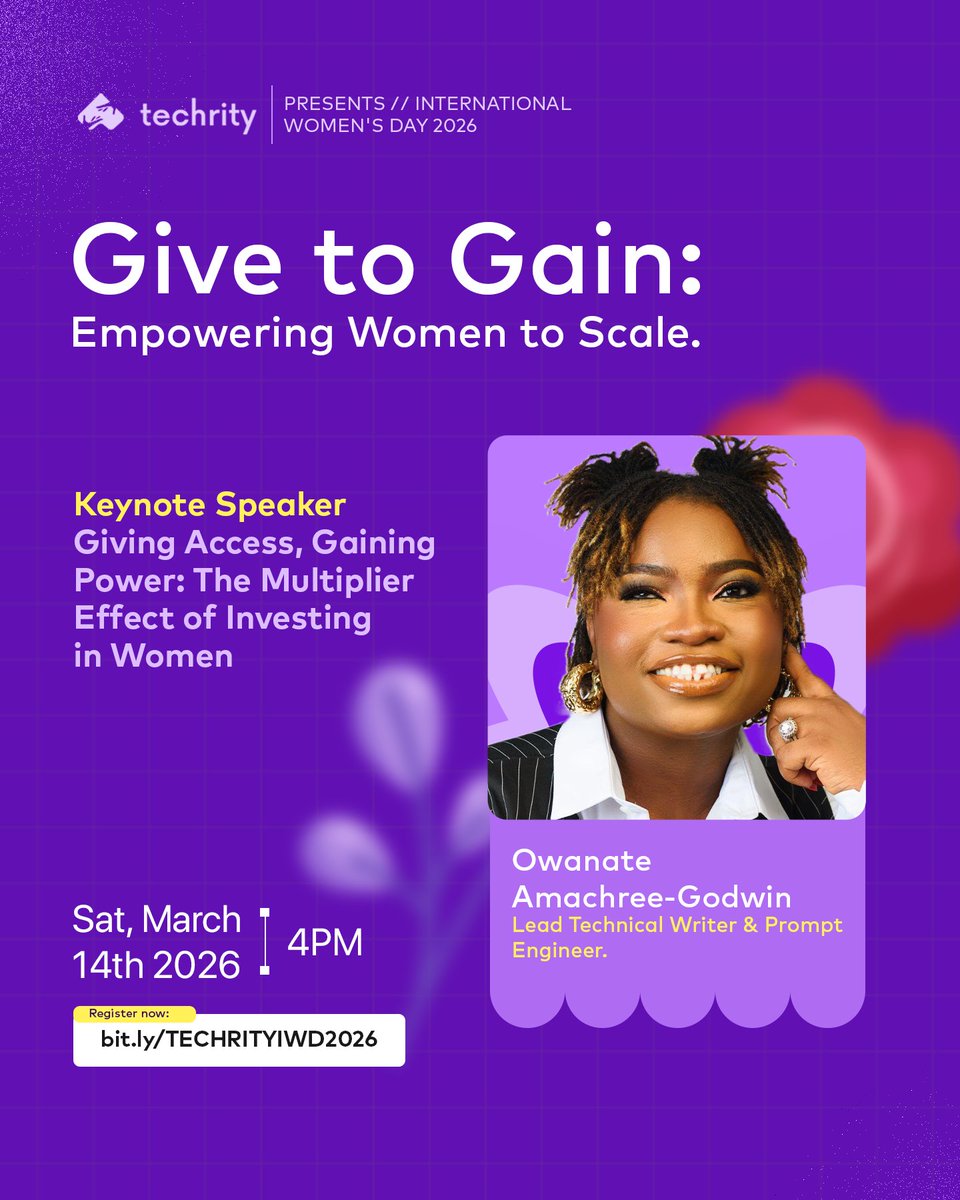 Techrity tweet media