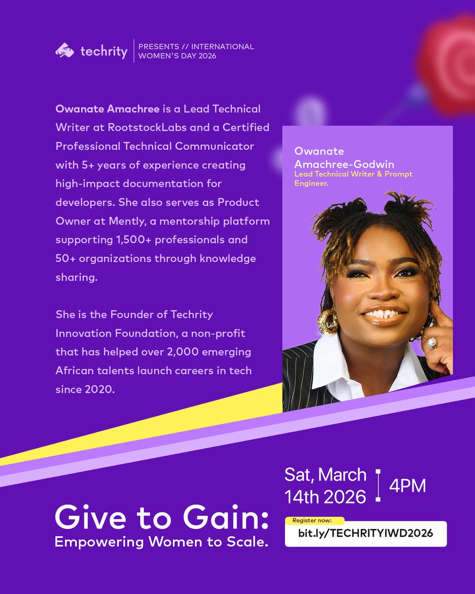 Techrity tweet media