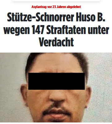 Taykra's tweet image. Er dürfte gar nicht in Deutschland sein, doch Huso B. lebt seit 20 Jahren mit seiner Familie in #Köln – und kassiert weiter kräftig staatliche Unterstützung. Dabei hat der abgelehnte Asylant eine erschreckende Bilanz auf dem Kerbholz: In 147 Straftaten!