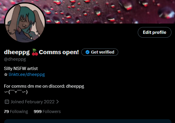 dheeppg 🍒Comms open tweet media