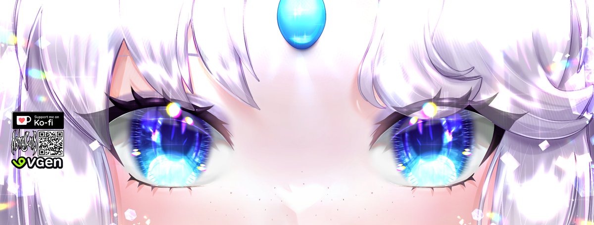 Eyebanner commission finished! ✨ Slots are open on my VGen!🎨🌟

➤ vgen.co/AstralCaos

#VGencomm #VGen #eyes #commission