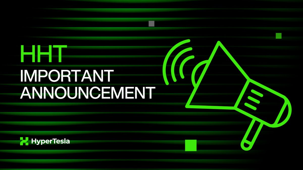 HyperTesla_HHT's tweet photo. 📢 HHT Ecosystem Alliance Announcement

HHT has burned 50,000,000 tokens to strengthen the ecosystem.
Reducing supply.
Building stronger value.

Burn Address:
 0xd709110b244a257c988201cec38cb55b1133d6fc
Tx:
0xf6262bfcd53118a896e55aafa4f64290873cddb47a2886c5851294afb3596066 https://t.co/7A9o3MSqOR