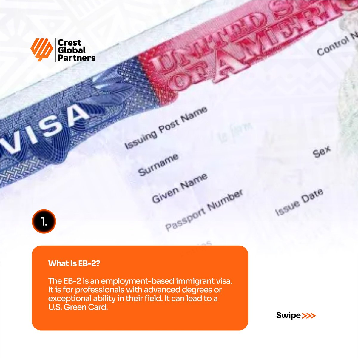 CGPLimited_'s tweet photo. If you have strong qualifications or exceptional skills, the U.S. EB-2 visa may be your legal pathway to live and work permanently in the United States.
Interested? Talk to us today!
📞 📲 +234 703 965 6468
#EB2Visa #USImmigration #GreenCard #CrestGlobalPartners #Japa https://t.co/vF9bvs64s7