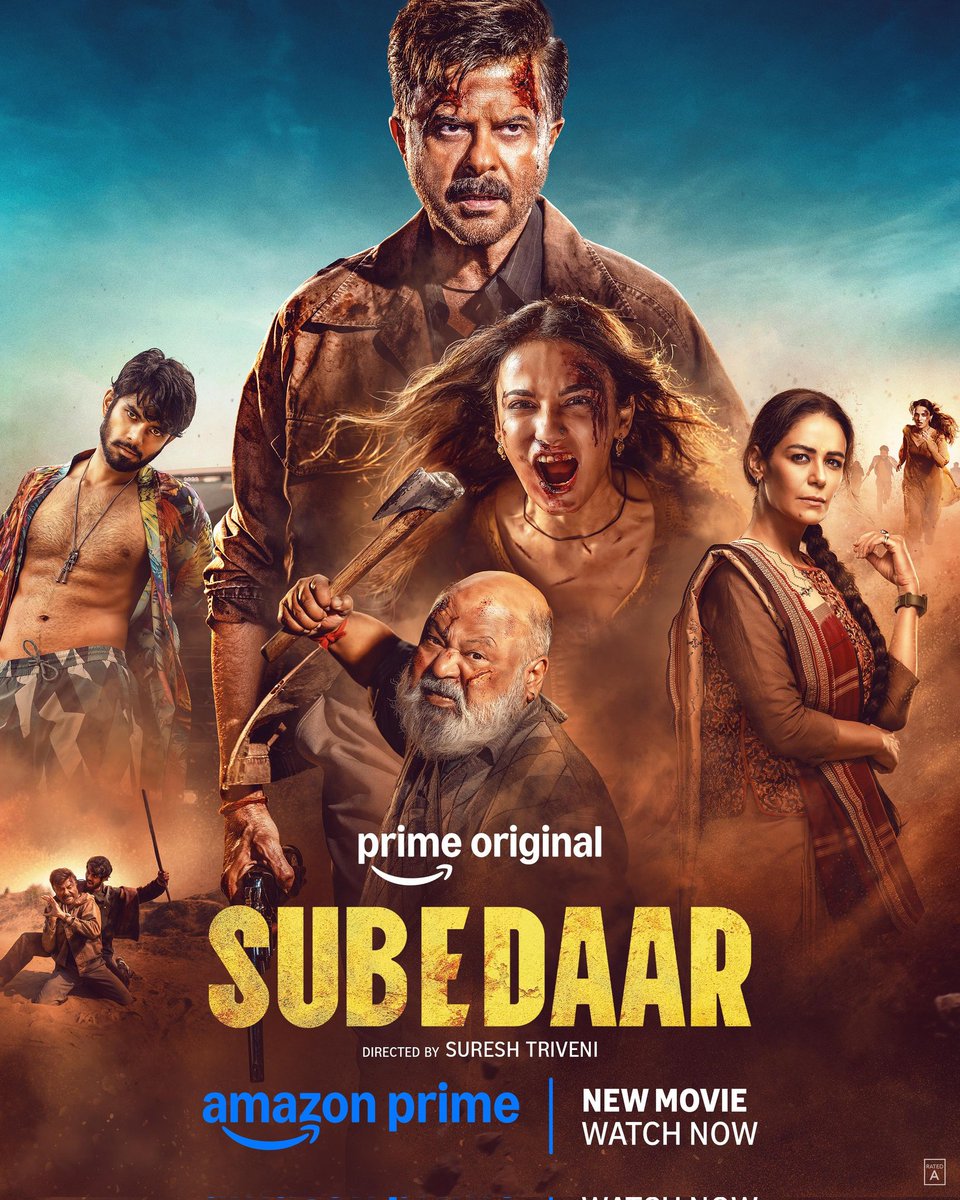 MeraTimeAayega's tweet photo. Watched the gritty action thriller #Subedar yesterday because of one of my favourite actors @AnilKapoor Sir. He was outstanding in the title role as well as @radikamadan01 playing his daughter.
Aditya played his spoilt scumbag character really well & Saurabh Sir & Mona Singh were good as always. The remaining cast was also good.
The film reminded me of THAR with it's background & settings, but it is a good watch mainly thanks to apna Anil Sir who shows once again, why he is one of the best actors of Indian cinema. 🙏🏾
#Subedaar (2026) by @sureshtriveni78, ft. @AnilKapoor @radhikamadan01 #AdityaRawal #MonaSingh @saurabhshukla_s & @malikfeb with @khushsundar