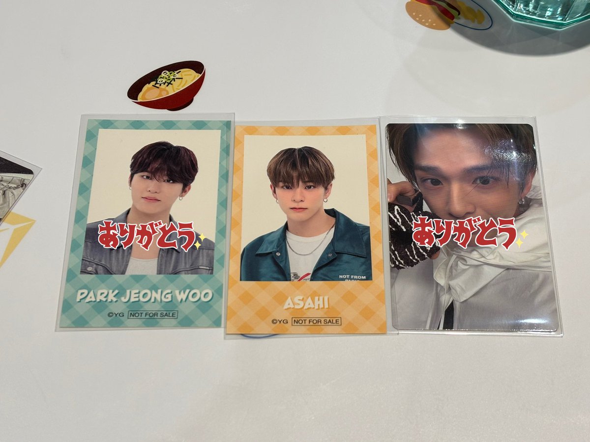 TREASURE はぴだんぶい コラボカフェ 予約特典 トレカ 大阪 ジフン