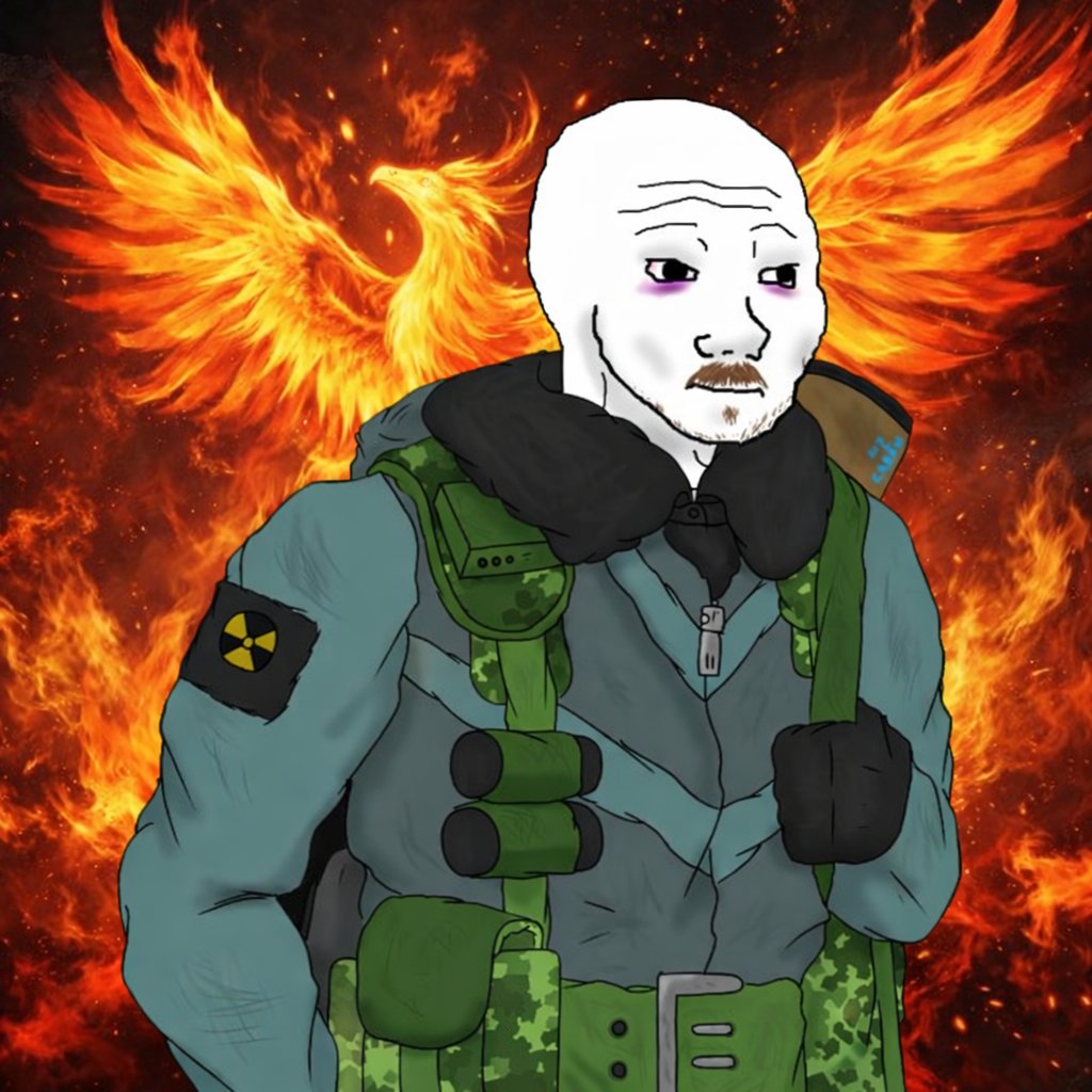 OG Wojak reporting in.

Before the noise..Before the trends..Before everyone suddenly “discovered” the fight.

Some of us were already here. Watching, Preparing, Carrying the weight while the timeline slept.

Not new to this. I was built in the fire.

The phoenix rises
The fight