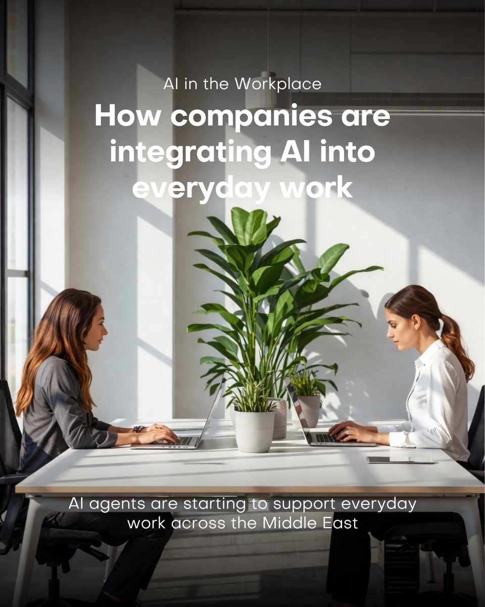 codeexpodxb's tweet photo. AI co-workers are no longer a concept; they’re starting to appear in workplaces across the Middle East.

From assisting with research and reporting to automating repetitive tasks, AI agents are becoming digital teammates that help employees work faster and smarter.

#CodeDXB https://t.co/LwcScM1kCA