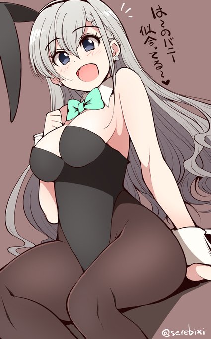 【シンデレラガールズ絵】 久川颯バニーガール!!!! Pチャンはキュンたひする!!