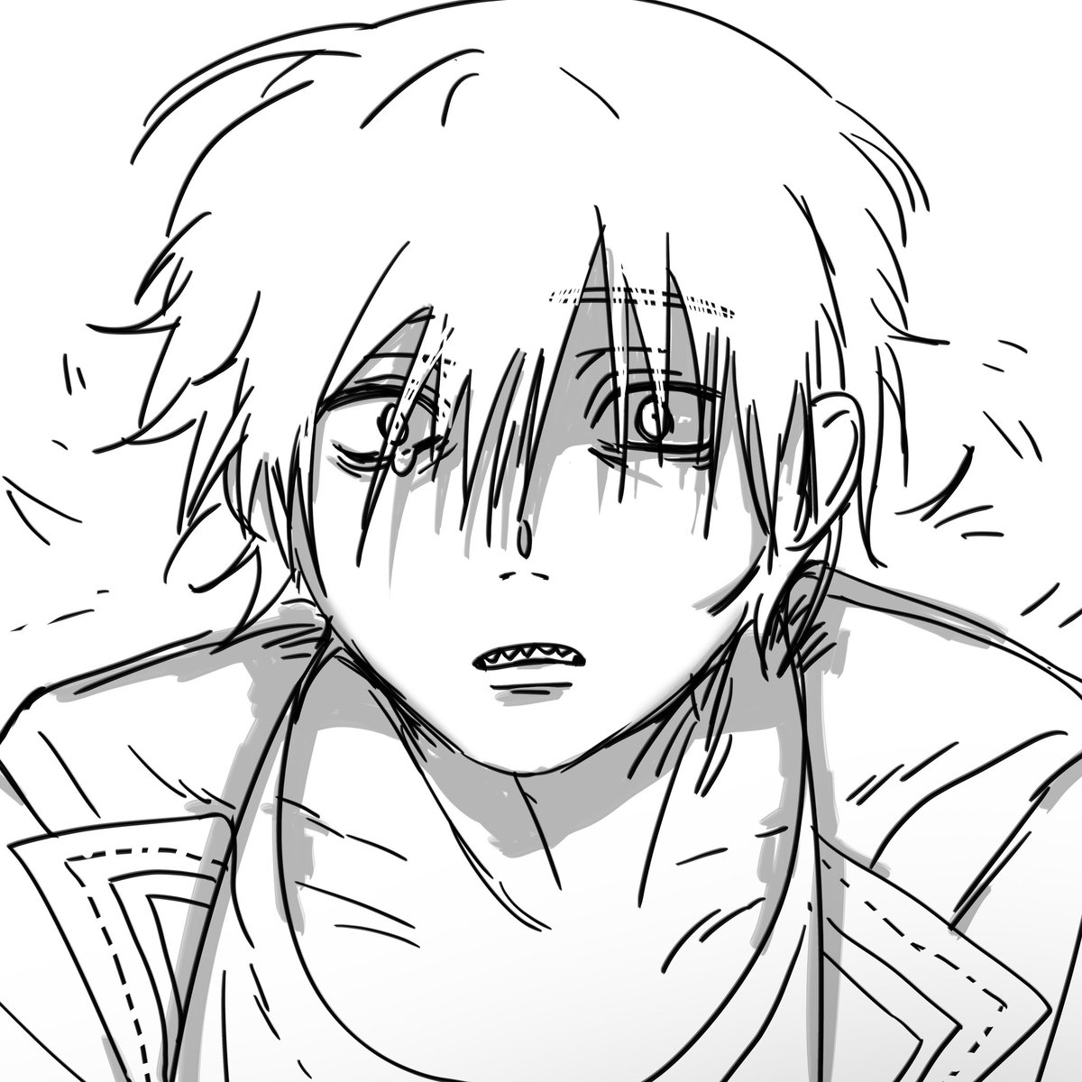 shaadenfuroide_'s tweet photo. why the sad face Denji?
#csm https://t.co/p2Y5NT9r9X