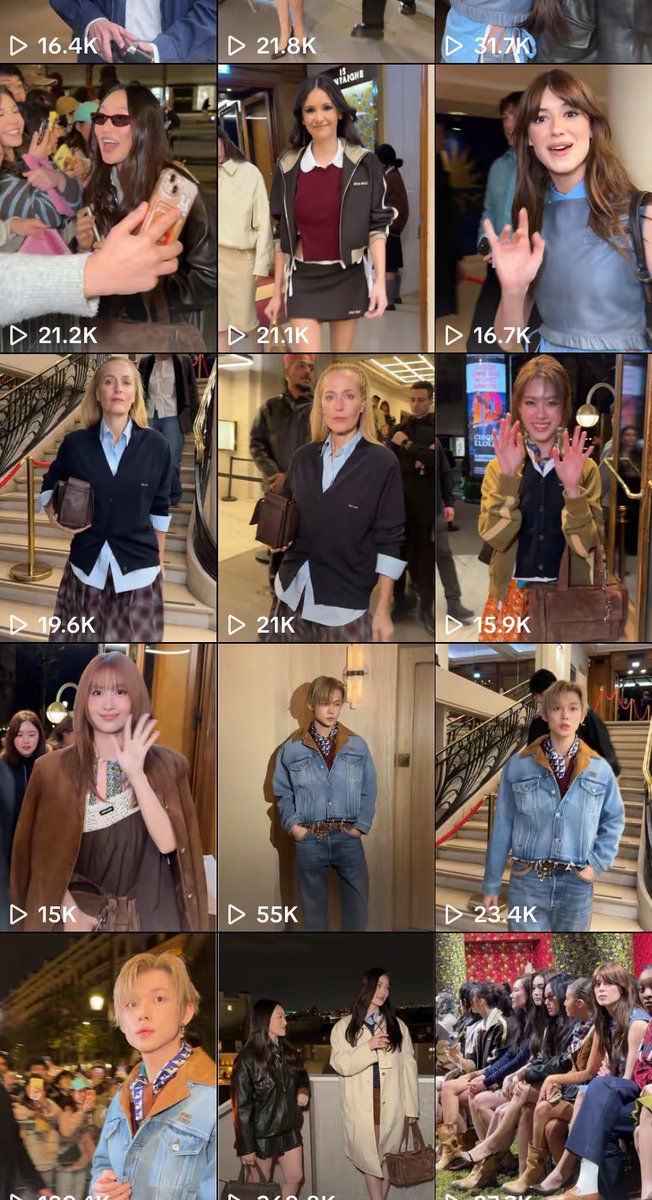 Girls everywhere at miu miu and the only man there is… yeonjun 😭