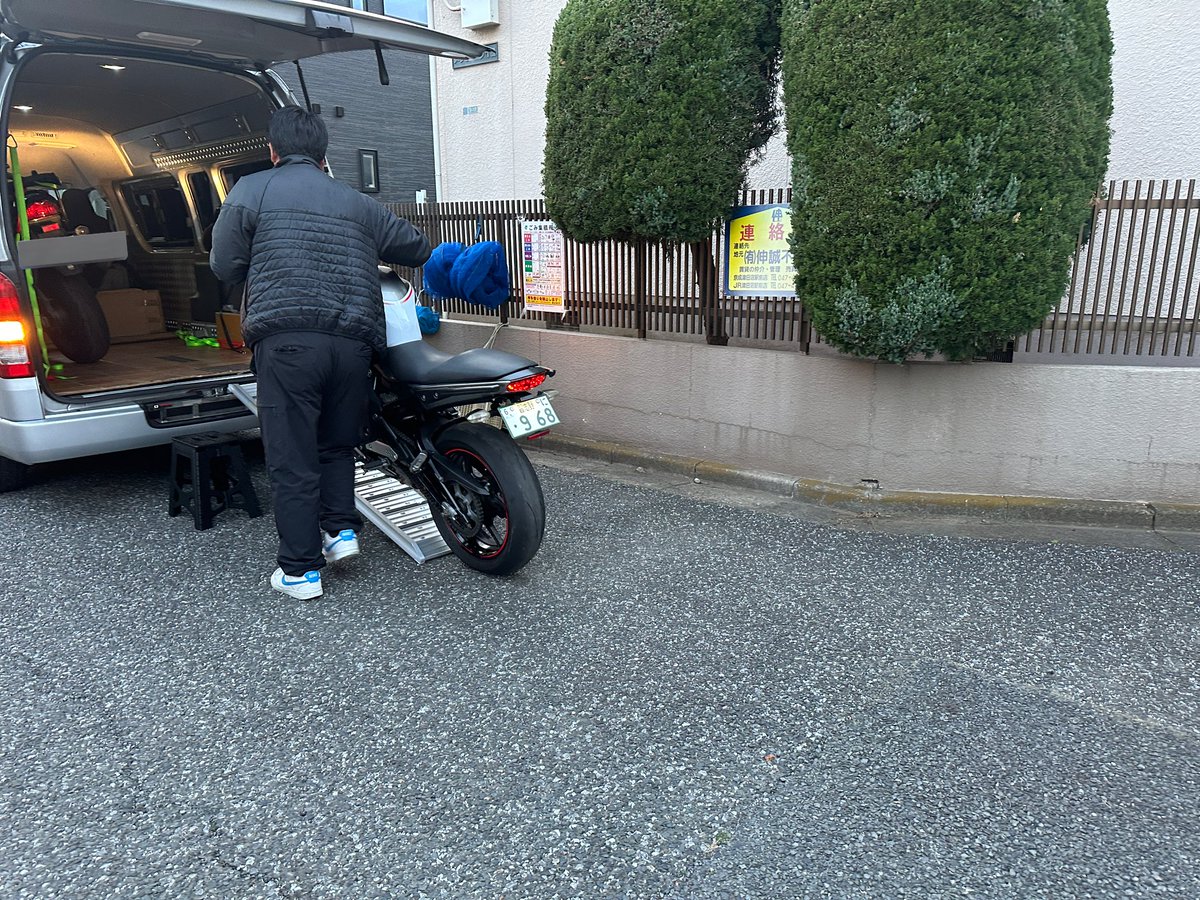 zackey3104's tweet photo. ドナドナ… https://t.co/P7dMZwBO13