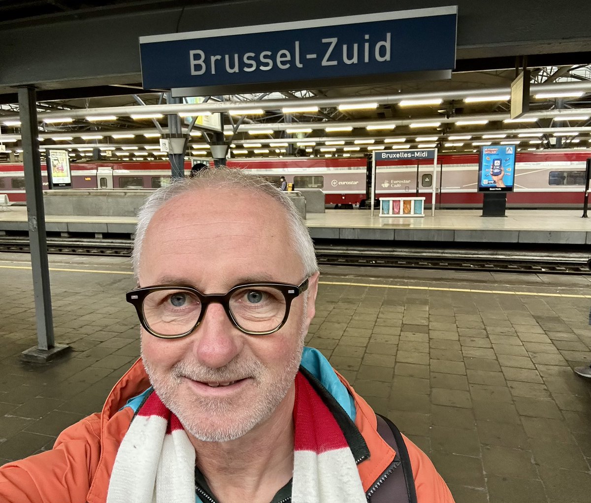 AndyCoyle1's tweet photo. 🎶We’re on way…! En route to Leverkusen #TheArsenal #euroawayday #UTA https://t.co/NerYI8TQQQ