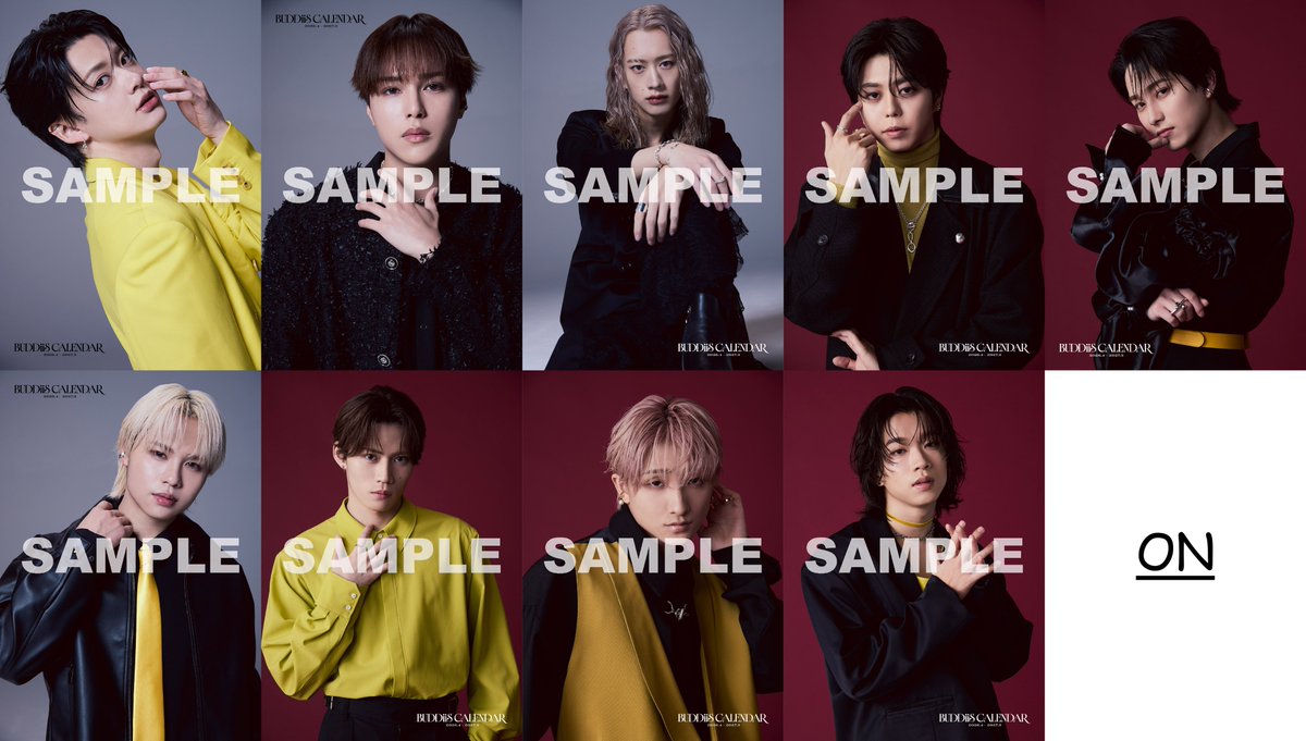 🌟#BUDDiiS カレンダーON/OFF 特典絵柄 解禁!!! ＼ 🗓3/31(火) 発売