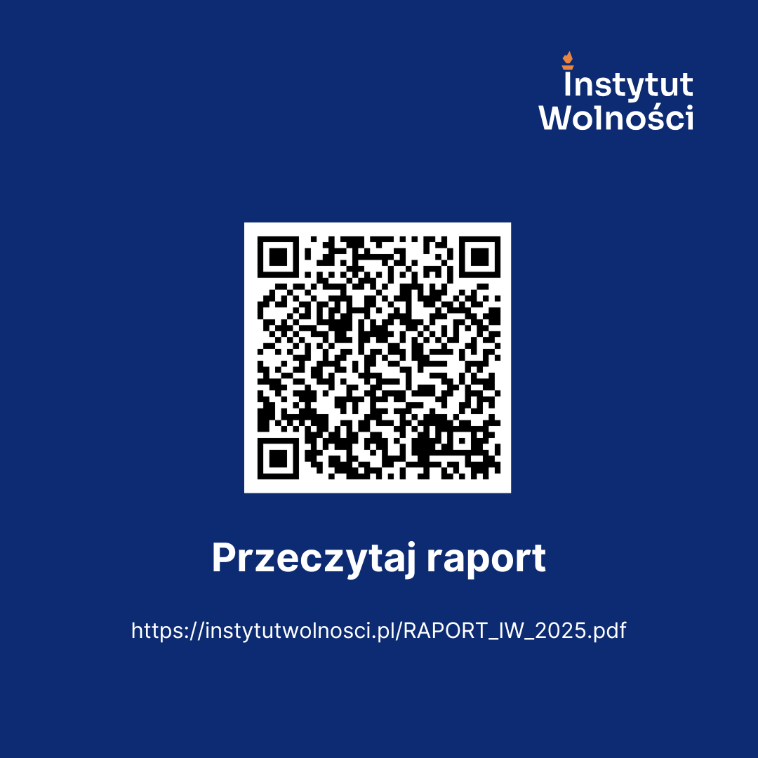 Rok działania. Nie deklaracji.

Opublikowaliśmy Raport Roczny Instytutu Wolności 2025.

• ponad 1000 absolwentów Szkoły Przywództwa
• powstanie <a href="/WarsawFreeInst/">Warsaw Freedom Institute</a> w USA
• debaty o bezpieczeństwie i przyszłości Polski

Przeczytajcie koniecznie 👇 Link w komentarzu.