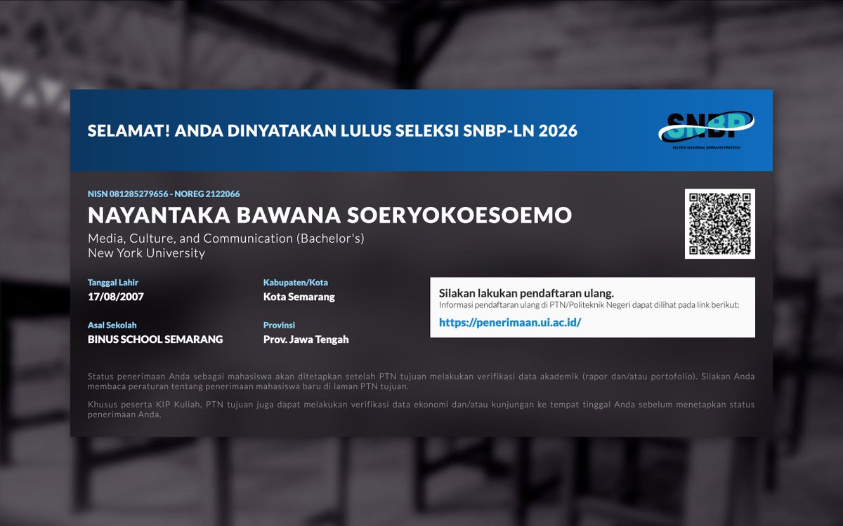 GUYS TEMEN AK LOLOS SNBP🥹 #snbp #studytw