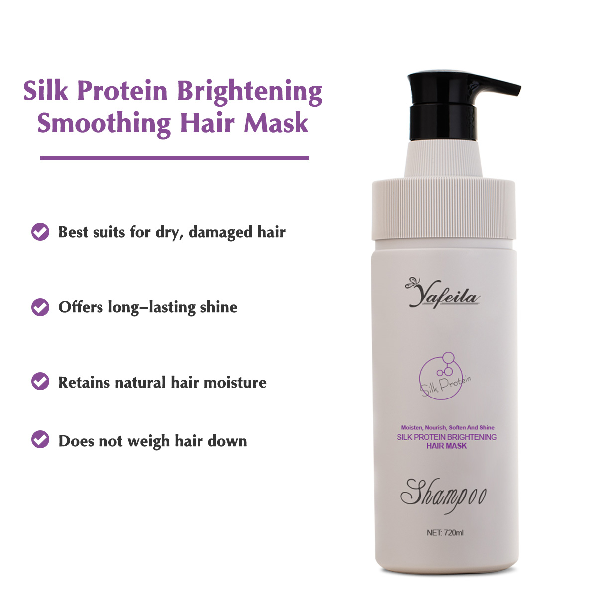 Danielhaircare1's tweet image. 🌟 Discover Yafeila Silk Protein Hair Conditioner! 🌟

#HairCare #SalonEssentials #SilkProtein #HairConditioner #BeautyInnovation #PrivateLabel #HairRepair #VeganBeauty #CrueltyFree #Yafeila