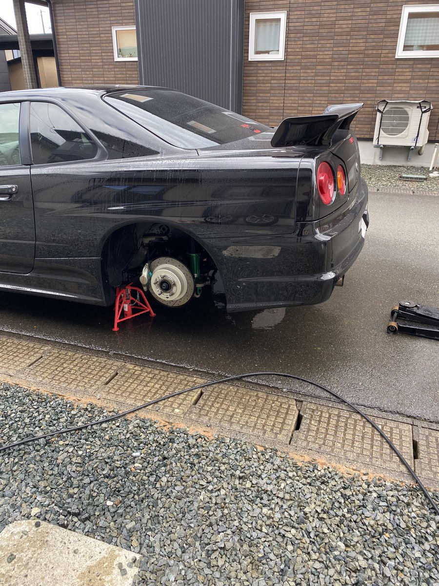 R34_11's tweet photo. 下回り洗って、洗車して、格納完了
2026年34祭りも無事終了！ https://t.co/vpmhe4zbCe