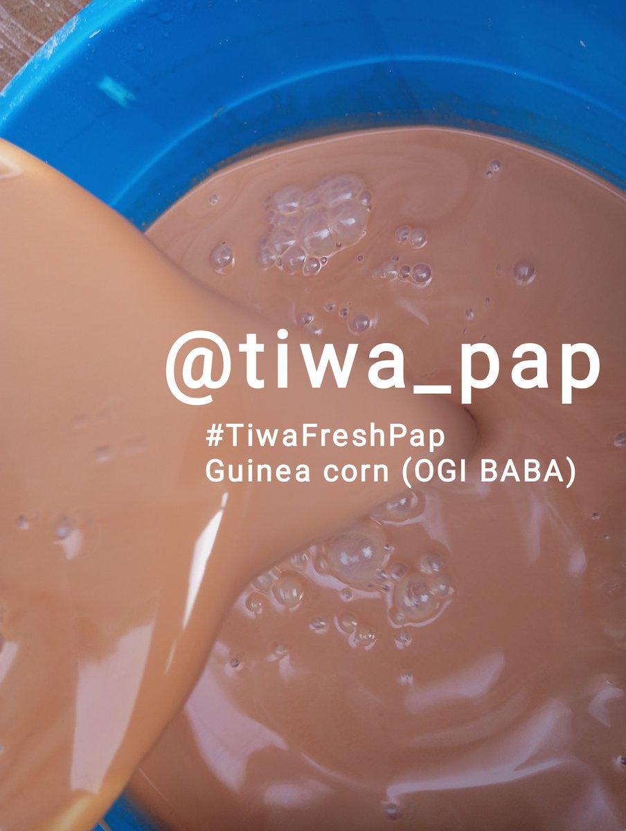 QUBRAH11's tweet image. Looking for fresh, smooth #PAP #AKAMU #OGI in Ibadan or anywhere in Nigeria? 
We've got you covered ✅

Hygienic • Neatly packaged • Super smooth

Kindly holla @tiwa_pap
#Guineacorn PAP