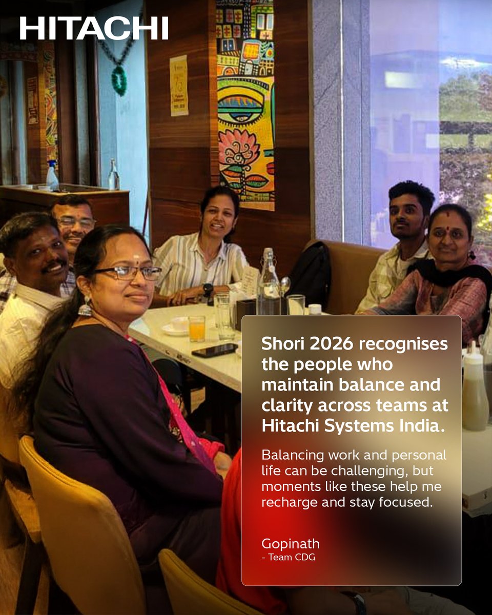 Hitachi Systems India Pvt Ltd tweet media