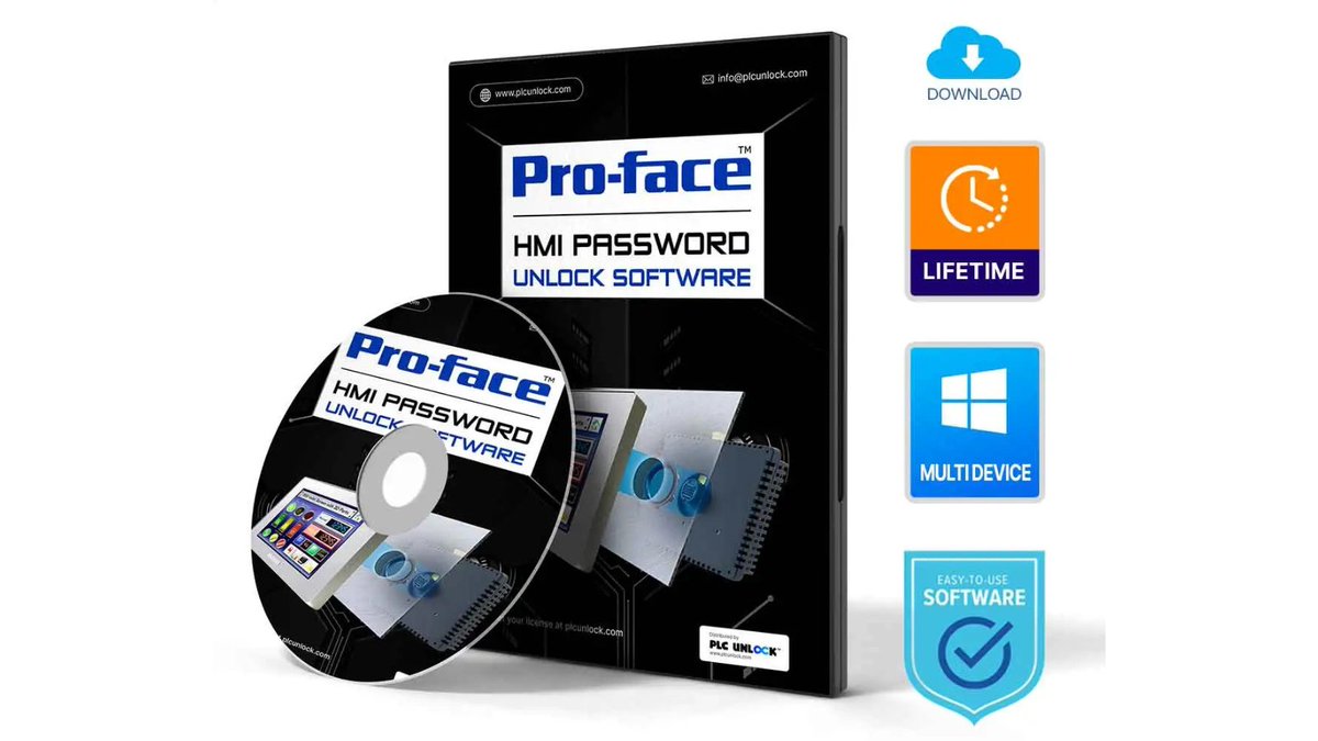 plcexpertllc's tweet image. PRO-FACE HMI Unlock Password Software for automation professionals.
 lifetime license
 fast download
 secure unlock
 Email: info@plcunlock.com
Mobile: +1 505 509 0819
1209 Mountain Road PL NE, Ste R, Albuquerque, NM 87110, USA
#proface #hmipasswordunlock #plcsoftware #automation