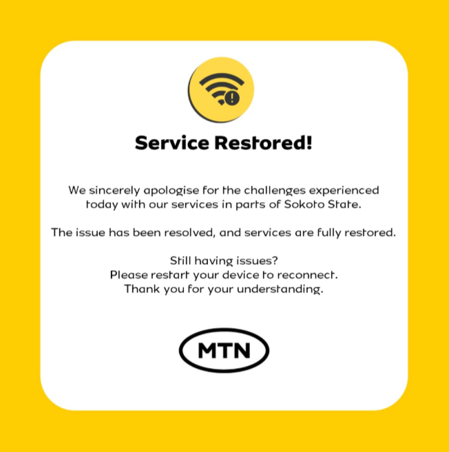 MTN Nigeria Support tweet media