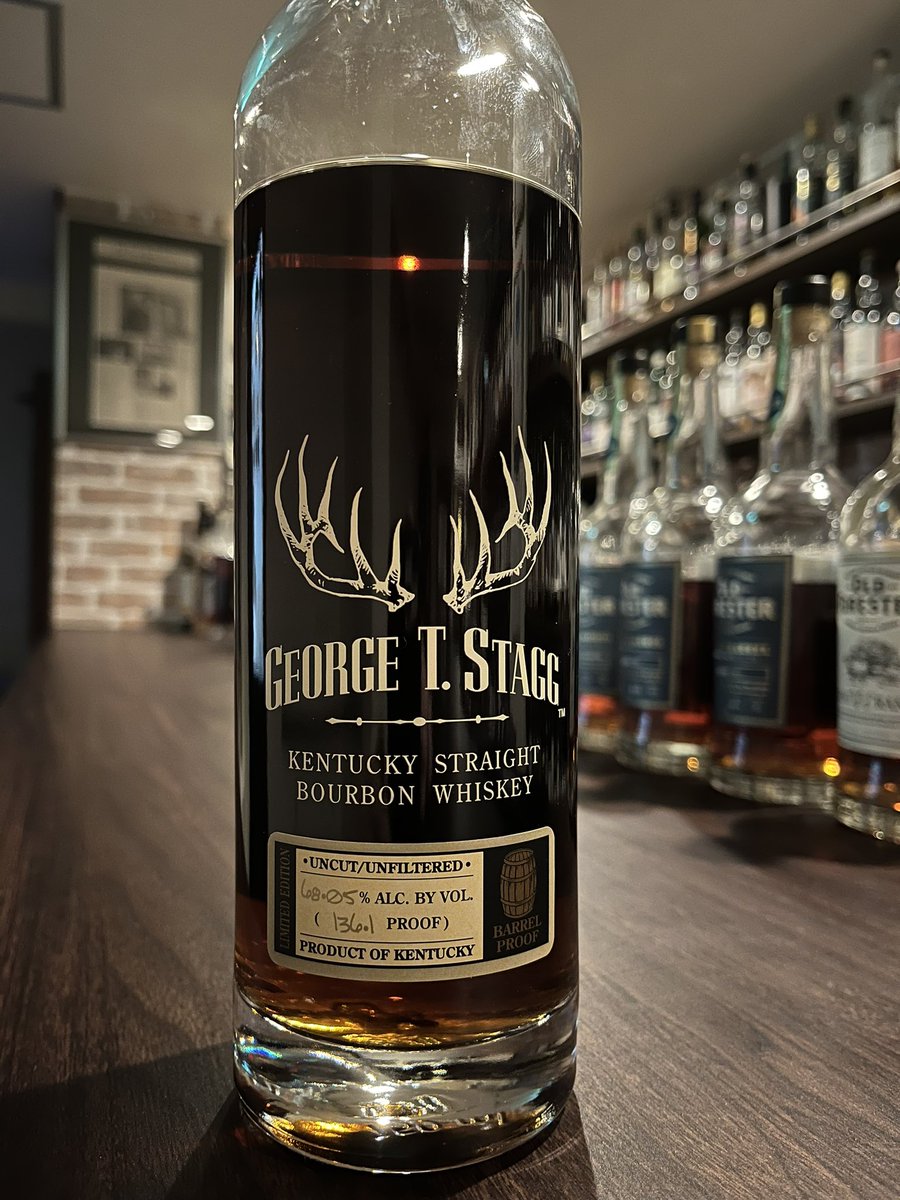 しましま）STAGG バーボンウイスキー スタッグ Stagg-Bourbon-65-5-75cl-