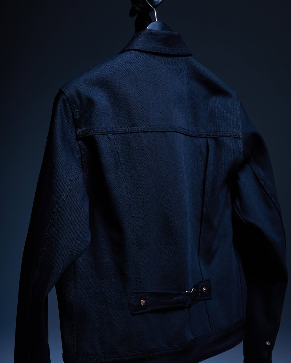 Schott × Lee 2026 SS “101J COWBOY BLACK DENIM JACKET & PANTS”が3