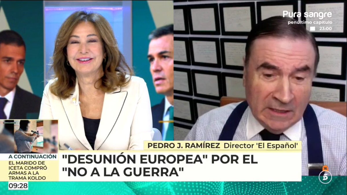 Que un 11M la Villareja lleve a su programa a <a href="/pedroj_ramirez/">Pedro J. Ramírez</a> para hablar de guerras, legalidad internacional y terrorismo, me parece una broma macabra de pésimo gusto