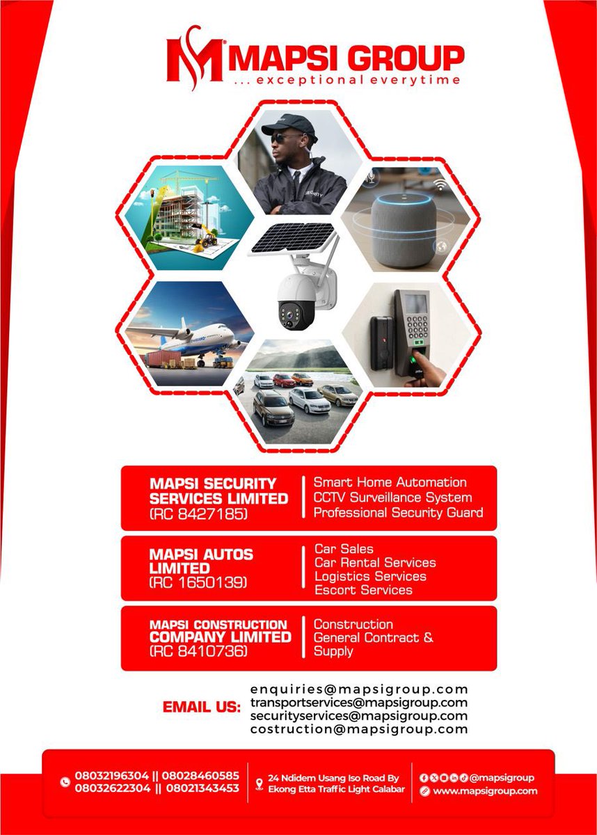 mapsigroup's tweet photo. At Mapsi Group, excellence is not just a promise, it’s a culture.

From protecting homes and businesses to moving people and building lasting structures, our commitment remains the same: Exceptional service every time.

#MapsiGroup #TaşacakBuDeniz #sincerão #paredãobbb #٢٠رمضان https://t.co/UXtDsGywQD