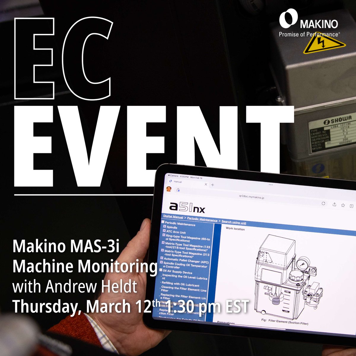 Makino Inc. tweet media