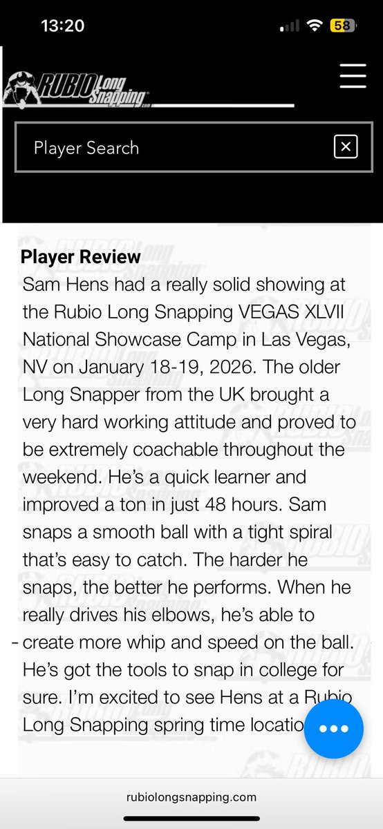 Sam Hens Long Snapper tweet media