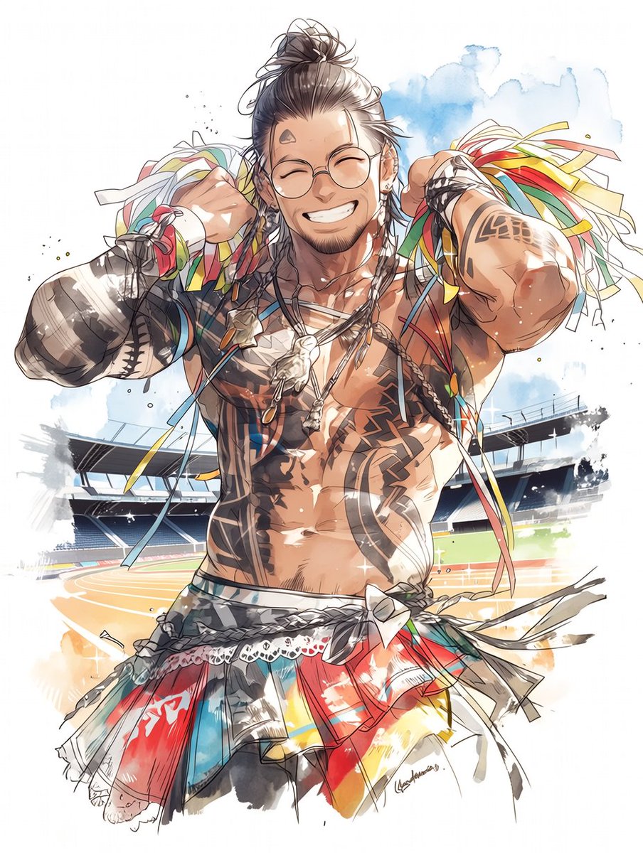 #AIart 
#うはおけプロンプト

まぁ試すよなぁ(´∀｀*)