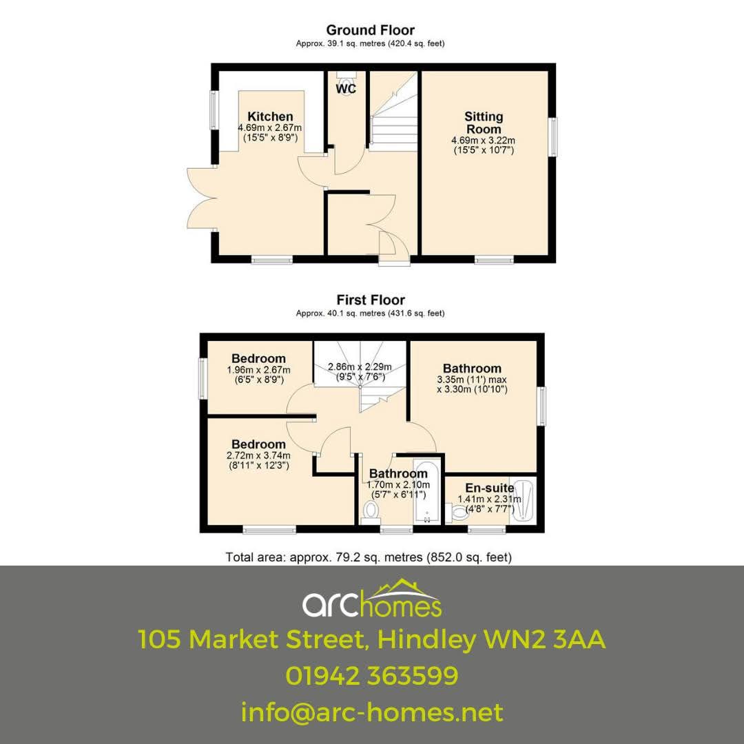 ArcHomesUK's tweet image. 🏡ARC HOMES in HINDLEY are delighted to offer FOR SALE this stunning 3 bedroom semi-detached property, positioned within a modern development.

💚This gorgeous home is still in ‘show home’ condition and benefits from the remainder of its NHBC warranty.

🏡 Brookbridge Road #Ince