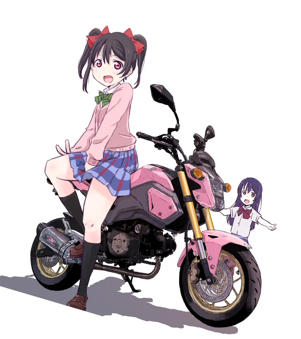 GROMならリッター60kmなのでガソリン代実質半額以下にこ