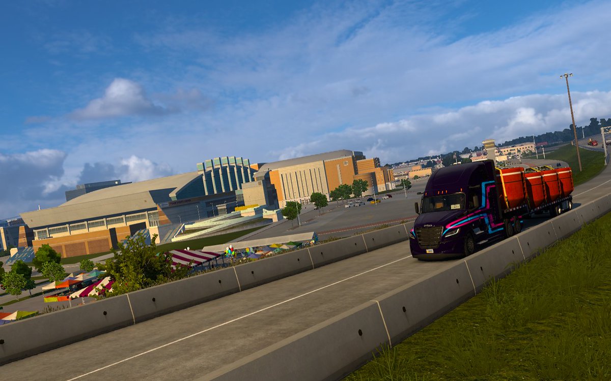 Yurato23's tweet photo. Trucking around Iowa 🇺🇸 collecting Photo-Trophies 🏆, Viewpoints🎥 and exploring the state @SCSsoftware
#ATS #AmericanTruckSimulator #BestCommunityEver #VirtualTrucker #Cascadia #FreightlinerTrucks #Photomode #VirtualPhotography https://t.co/gWrY9y7bSw