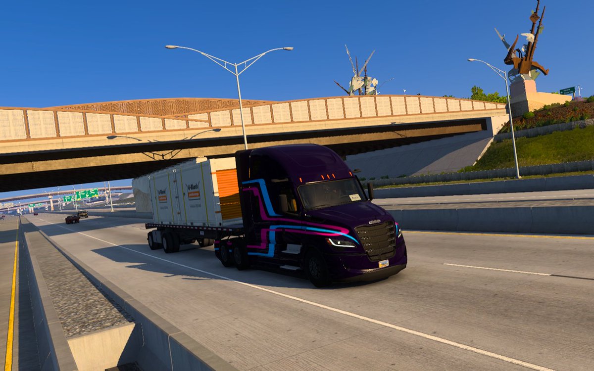 Yurato23's tweet photo. Trucking around Iowa 🇺🇸 collecting Photo-Trophies 🏆, Viewpoints🎥 and exploring the state @SCSsoftware
#ATS #AmericanTruckSimulator #BestCommunityEver #VirtualTrucker #Cascadia #FreightlinerTrucks #Photomode #VirtualPhotography https://t.co/gWrY9y7bSw