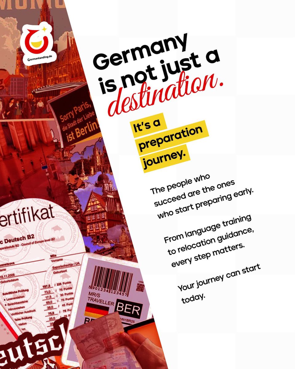 Germany isn’t just about arriving; it’s about preparing the right way.

From language training to relocation guidance, every step you take before moving increases your chances of success.

Start preparing early. Your future in Germany begins with the right plan.