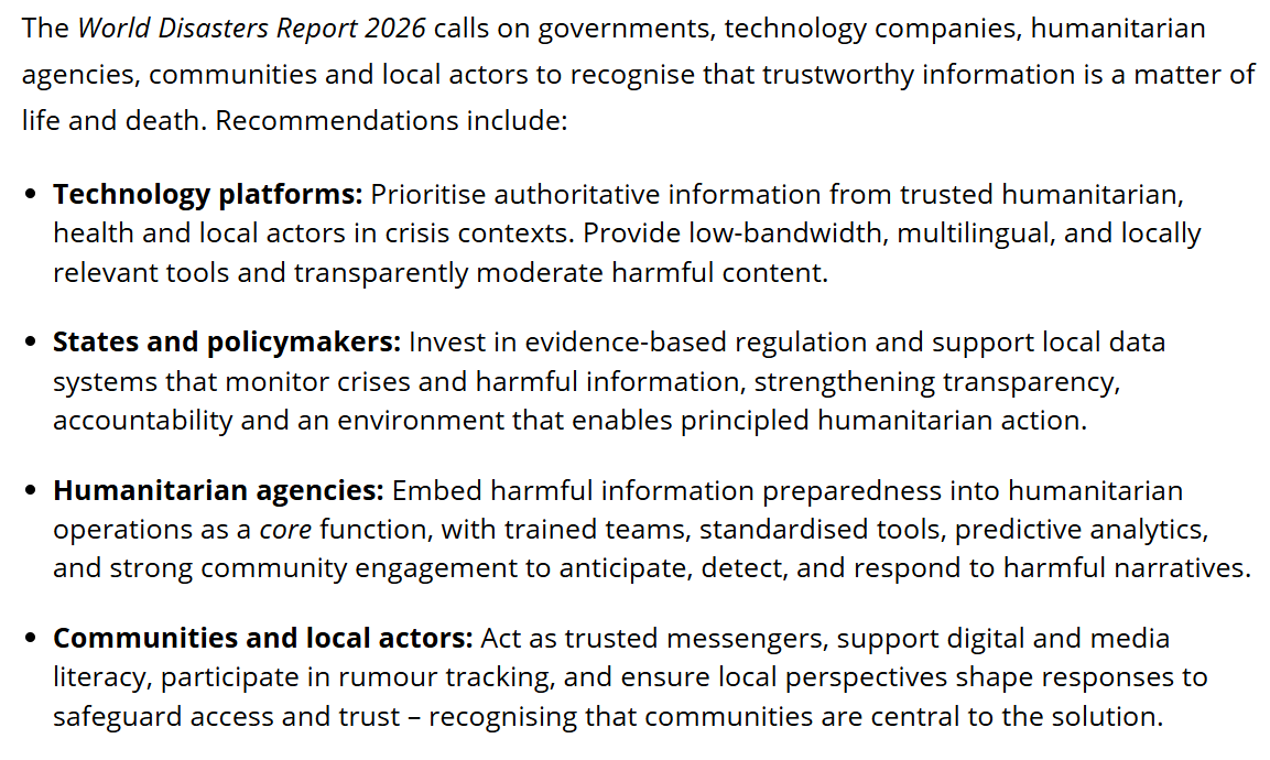 AdeshTripathee's tweet photo. In an era of harmful information, truth &amp; trust matter more than ever. The @IFRC World Disaster Report offers powerful insights-explore the Interactive Playbook : https://t.co/UglCTLsiMK. In Cameroon, we’re putting the Community Trust Index into action in Food Insecurity Response https://t.co/qDCuX8wIRc