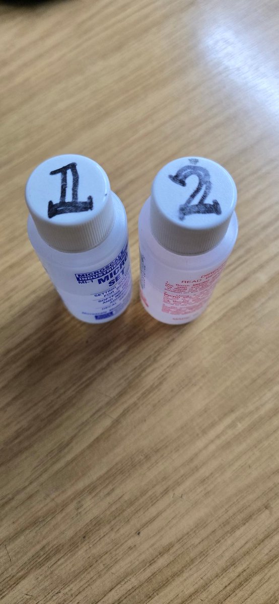 bongo_mullet's tweet photo. @almurray Looks perfect to me. And it's nice to see Im not the only one who numbers their micro set/sol bottles too. https://t.co/1fJNb60V7D