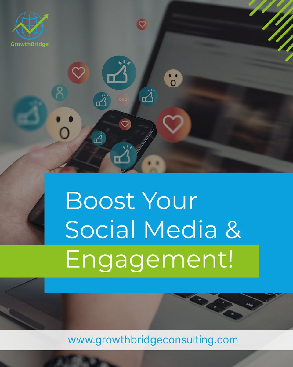 growthbridgec's tweet image. Boost social media growth! Packages from $199–$499 with posts, stories, reels &amp;amp; 20–80 followers/month across up to 5 platforms.

growthbridgeconsulting.com/social-media-g…

#SocialMediaGrowth #SMO #InstagramGrowth #FacebookMarketing #ReelsMarketing #DigitalMarketing #GrowthBridgeConsulting