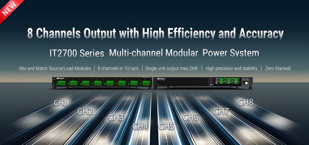 Itechate's tweet photo. 🚀 Check out this article to see how the IT2700 enables precise battery and chip testing, with multi-channel flexibility and high-accuracy measurements — perfect for #BMS, #EV, and electronics testing.

👉 Read more: https://t.co/jJZsOpcq25
#ModularPowerSystem #ITECH https://t.co/OKbPKPHJg2