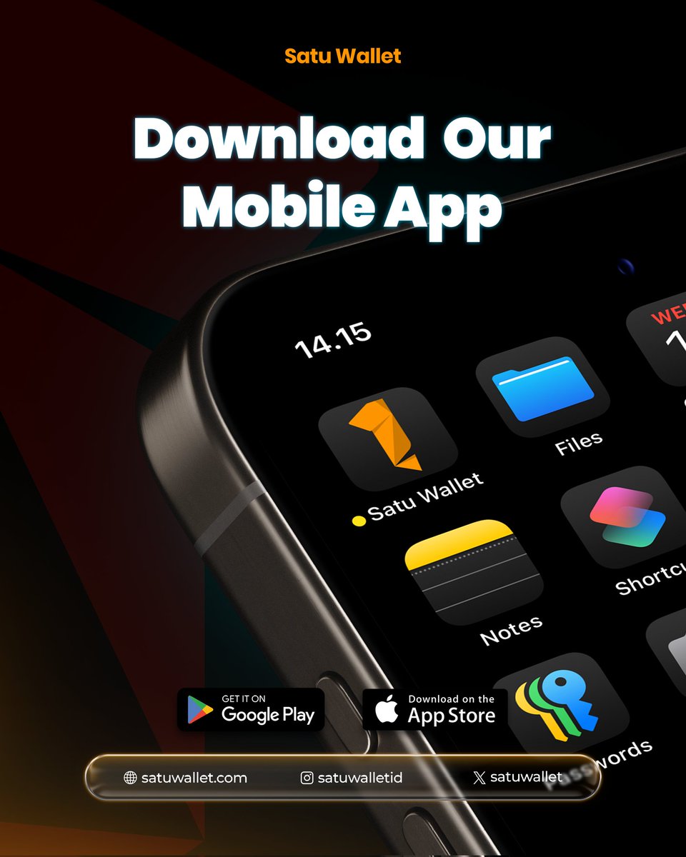 Download Satu Wallet now on Google Play &amp; App Store.