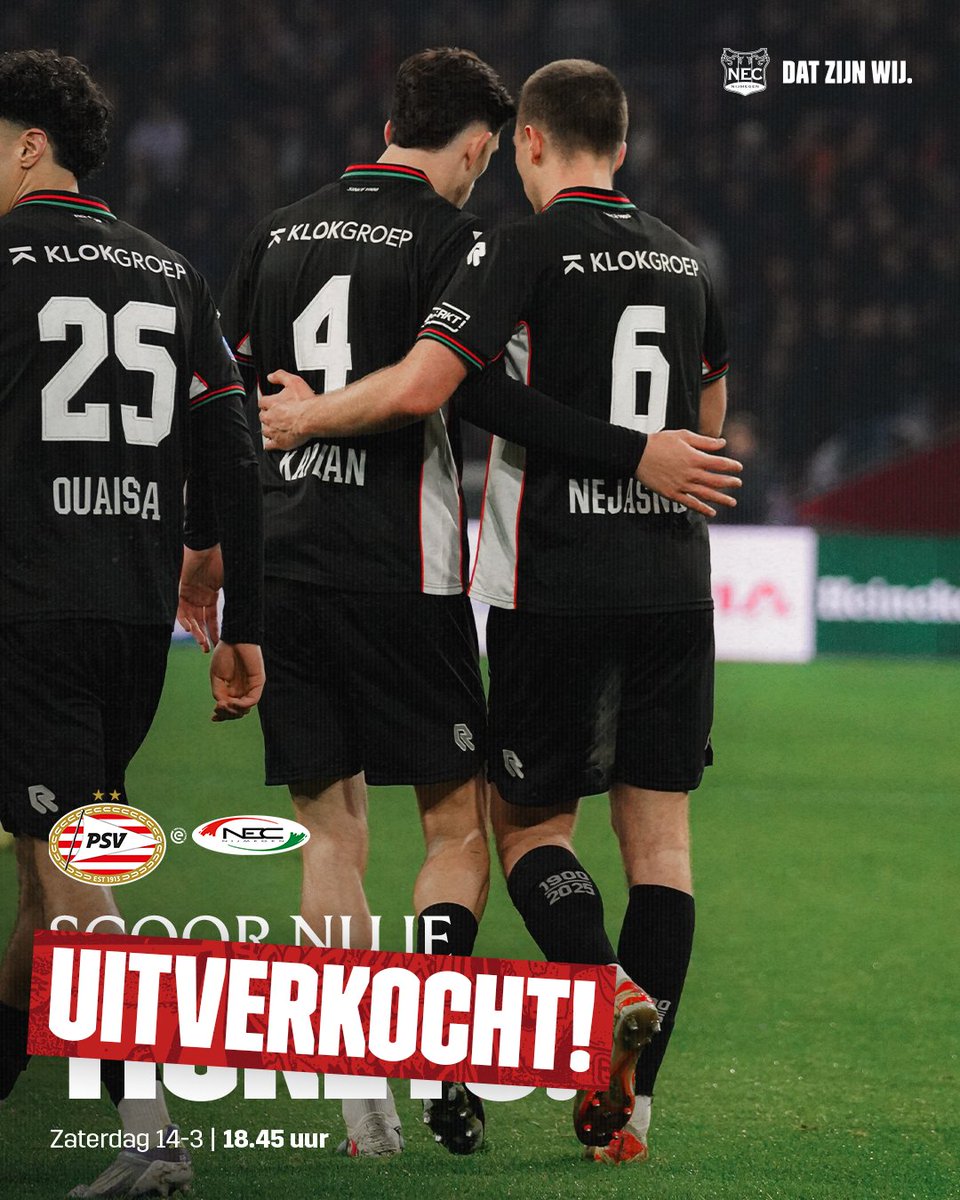 N.E.C. Nijmegen tweet media