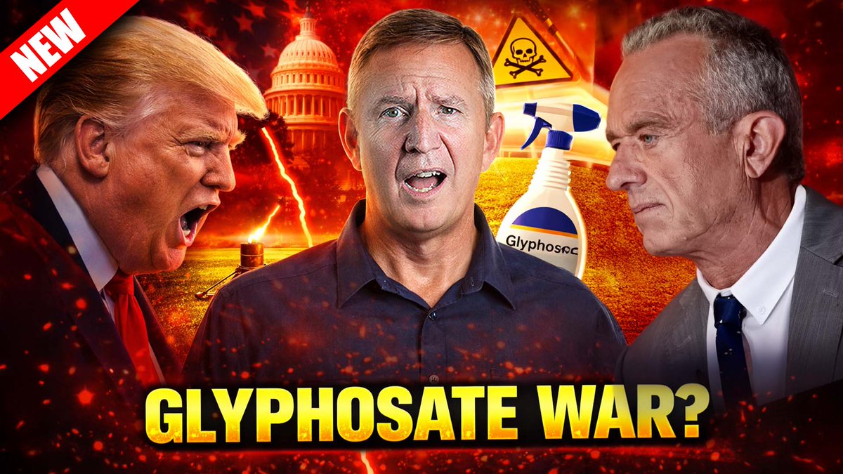 drericwestman's tweet image. 😱The Chemical RFK Wanted Banned… Now Trump Wants MORE Of It?🤔 Doctor Reacts
⬇️CLICK THE LINK BELOW⬇️
youtu.be/litj5oC7dKE

#Glyphosate #MAHA #RFKJr #Trump #HealthDebate