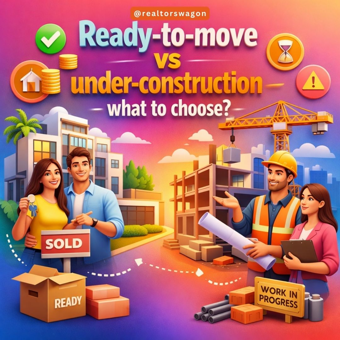 RealtorsWagon's tweet image. রেডি টু মুভ নাকি আন্ডার কনস্ট্রাকশন? 🤔

দ্রুত থাকতে চাইলে Ready to Move 🏡
কম দামে ভবিষ্যতের বিনিয়োগ চাইলে Under Construction 📈
আপনার প্রয়োজন অনুযায়ী সঠিক সিদ্ধান্ত নিন।

#RealEstateTips #PropertyGuide #HomeBuying #KolkataRealEstate