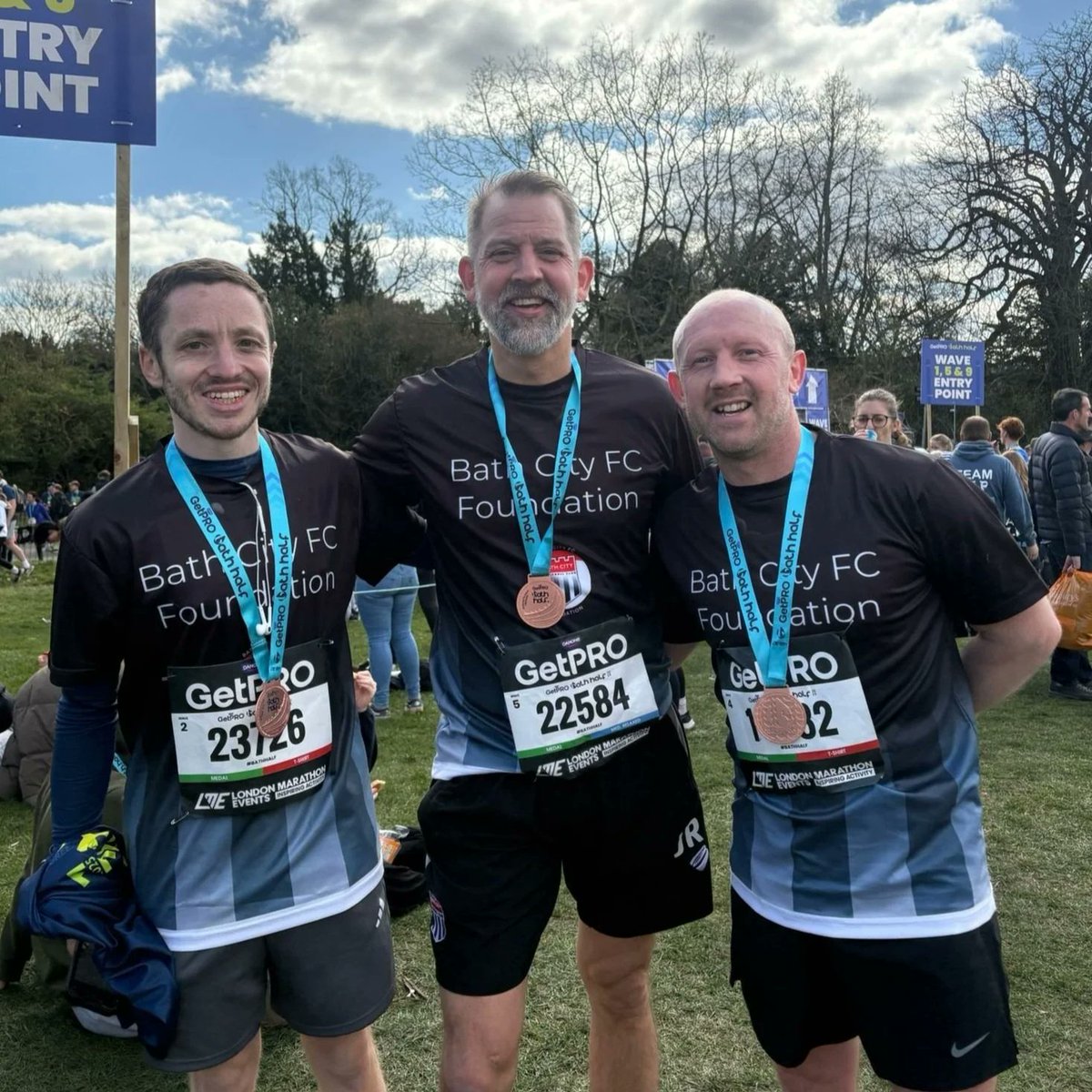 BathCity_FC's tweet image. 🙌 Good luck to everyone running the #BathHalf today!