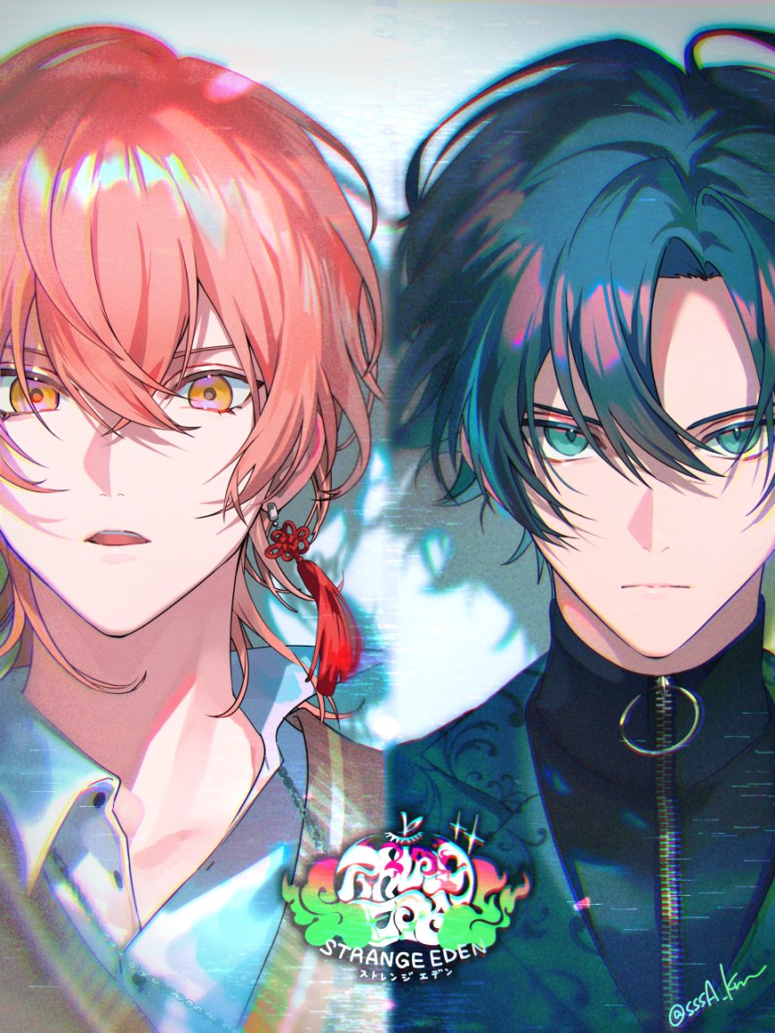 📣キャラクターデザインを担当させて頂いている『STRANGE EDEN』(<a href="/strange_eden_pj/">STRANGE EDEN / ストレンジエデン</a>)　ボイスドラマ第一弾が本日よりyoutubeにて三日連続公開いたします！🍎ぜひご視聴いただけますと幸いです！
#STRANGE_EDEN #shikyoku