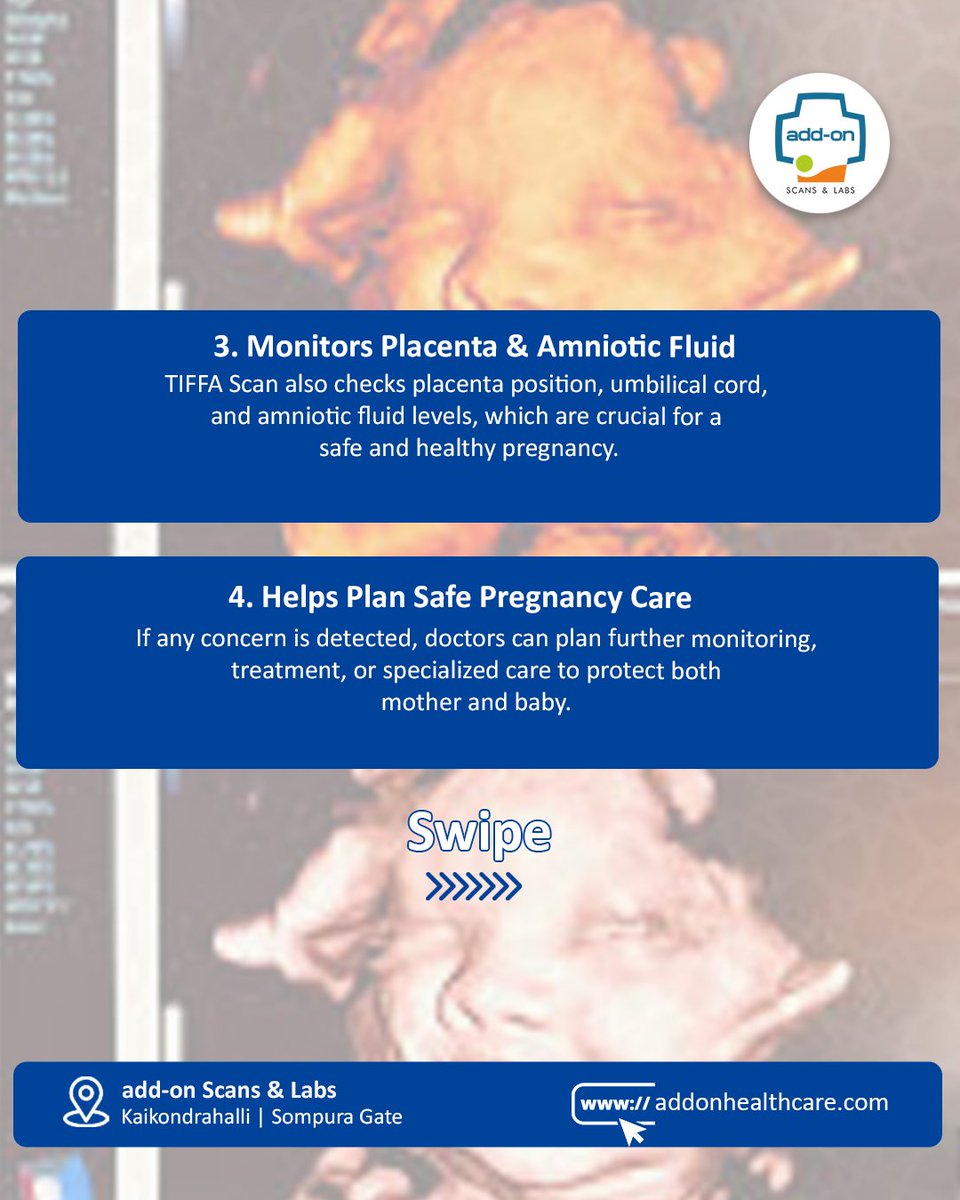 addonscans's tweet image. 𝟓 𝐑𝐞𝐚𝐬𝐨𝐧𝐬 𝐘𝐨𝐮 𝐒𝐡𝐨𝐮𝐥𝐝𝐧’𝐭 𝐒𝐤𝐢𝐩 𝐓𝐈𝐅𝐅𝐀 𝐒𝐜𝐚𝐧 👶🩺
#addonhealthcare #TIFFAScan #AnomalyScan #PregnancyCare #HealthyPregnancy
#KejriwalOnLPGShortage #Xiaomi17Series #NandriModi