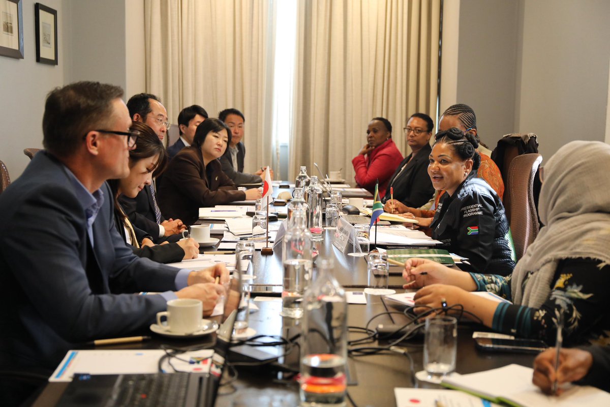 Deputy Minister Bernice Swarts tweet media